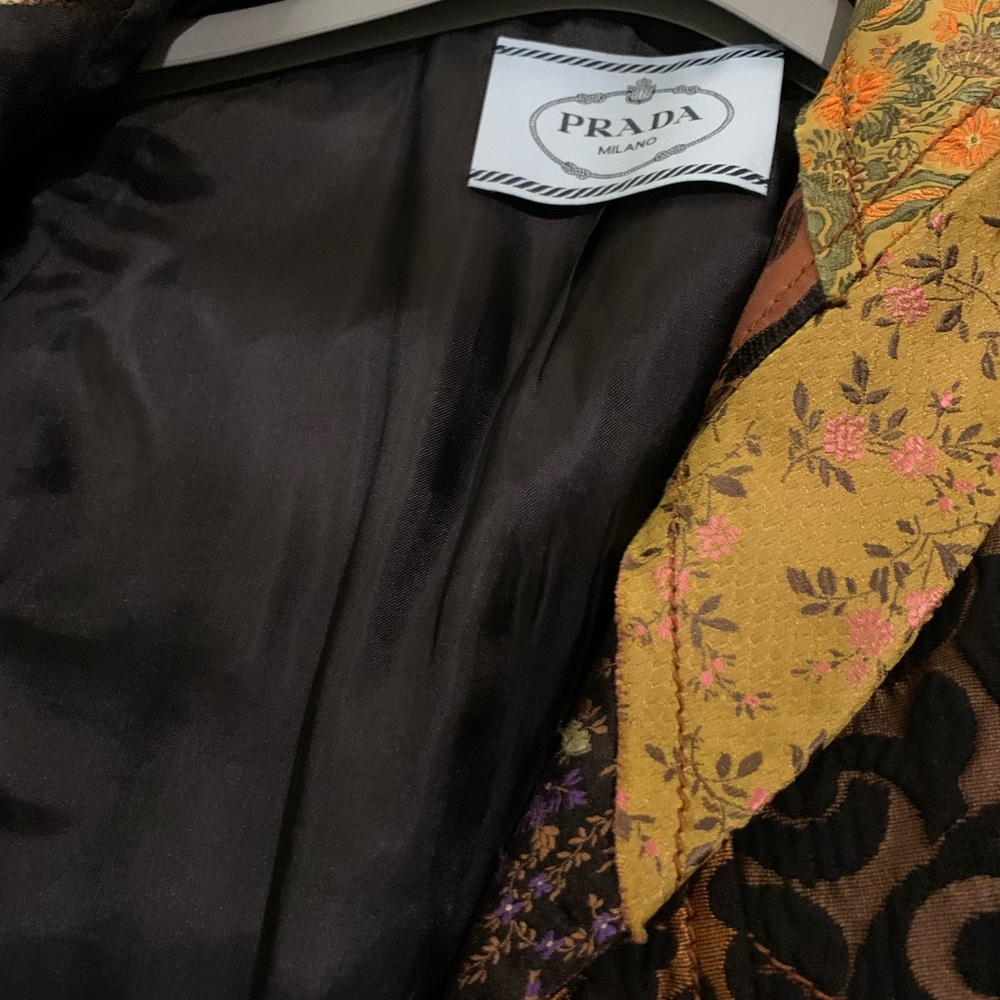 Prada Women's Vibrant Patchwork Blazer - image 5